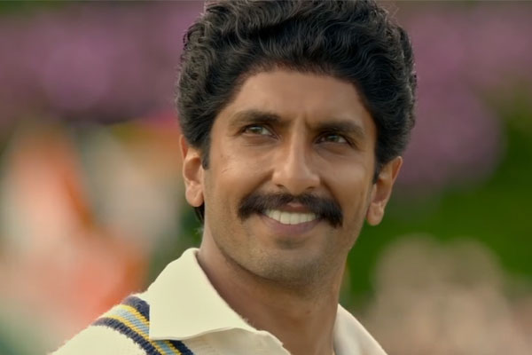 83 has Ranveer playing Kapil Dev