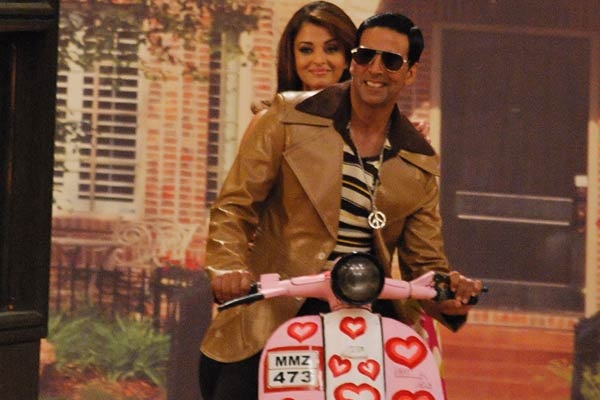 Akshay on scooter ride