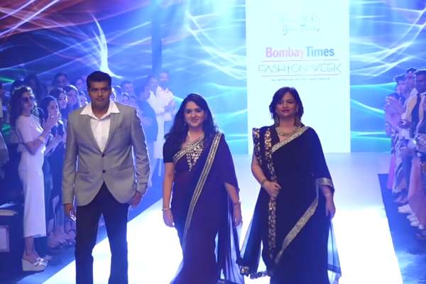 Celebrities walk the ramp