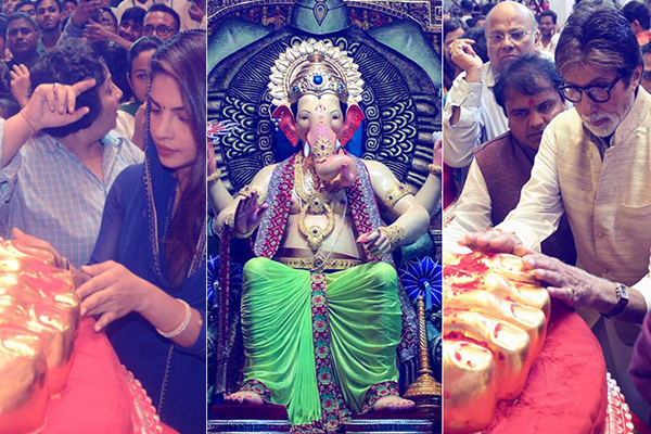 Celebs at Ganesh Chaturthi 2018