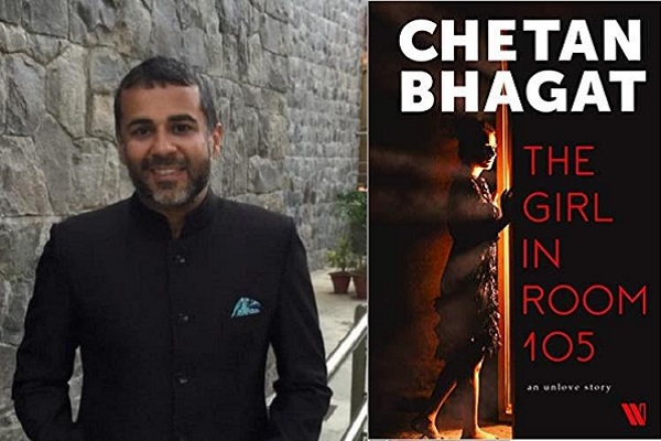 Chetan Bhagat launches `movie-style` promo for his new book