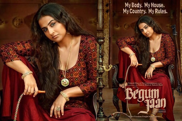 First poster of BEGUM JAAN