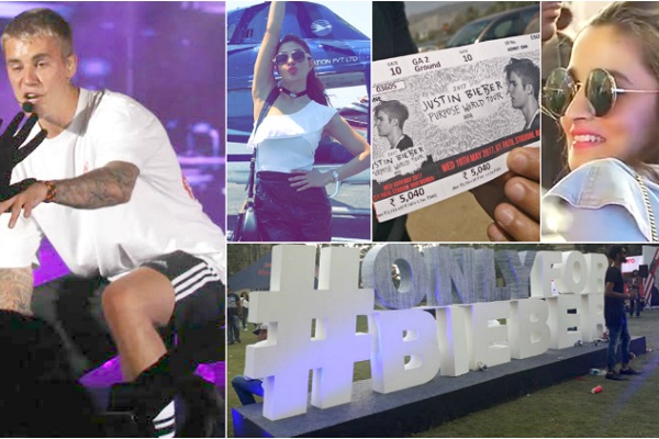 Justin Bieber India concert