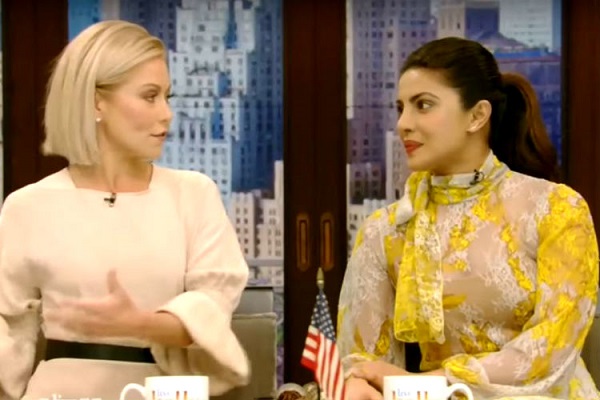 PC co-hosts Live With Kelly