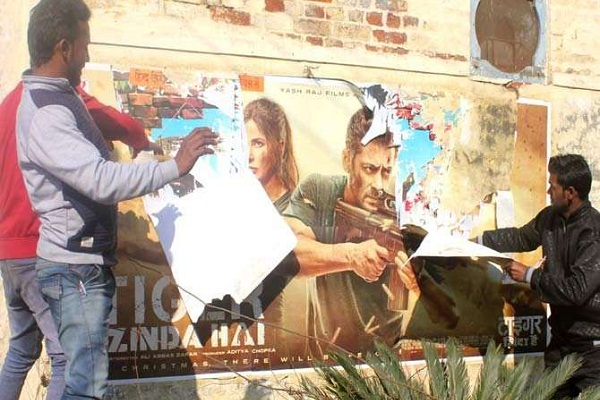 Protest against TIGER ZINDA HAI