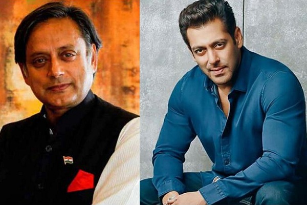 Shashi Tharoor in a Salman Khan movie