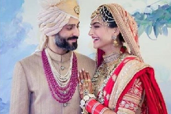 Sonam weds Anand Ahuja