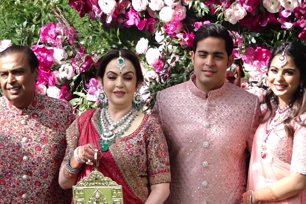 Wedding Reception of Akash-Shloka