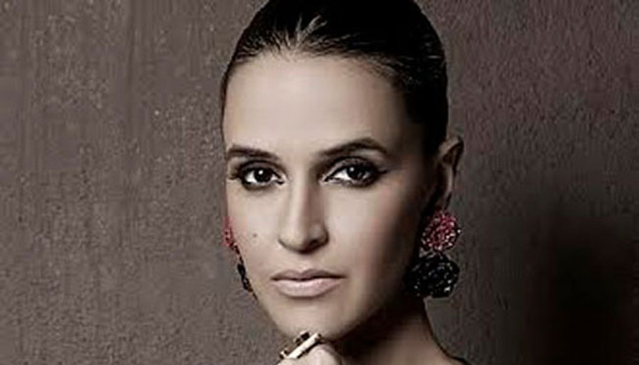 Neha Dhupia first shoot in Delhi
